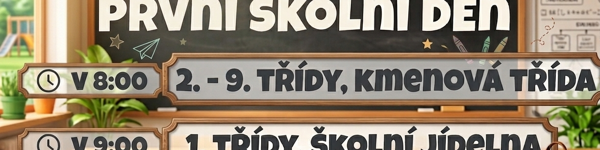 první školní den