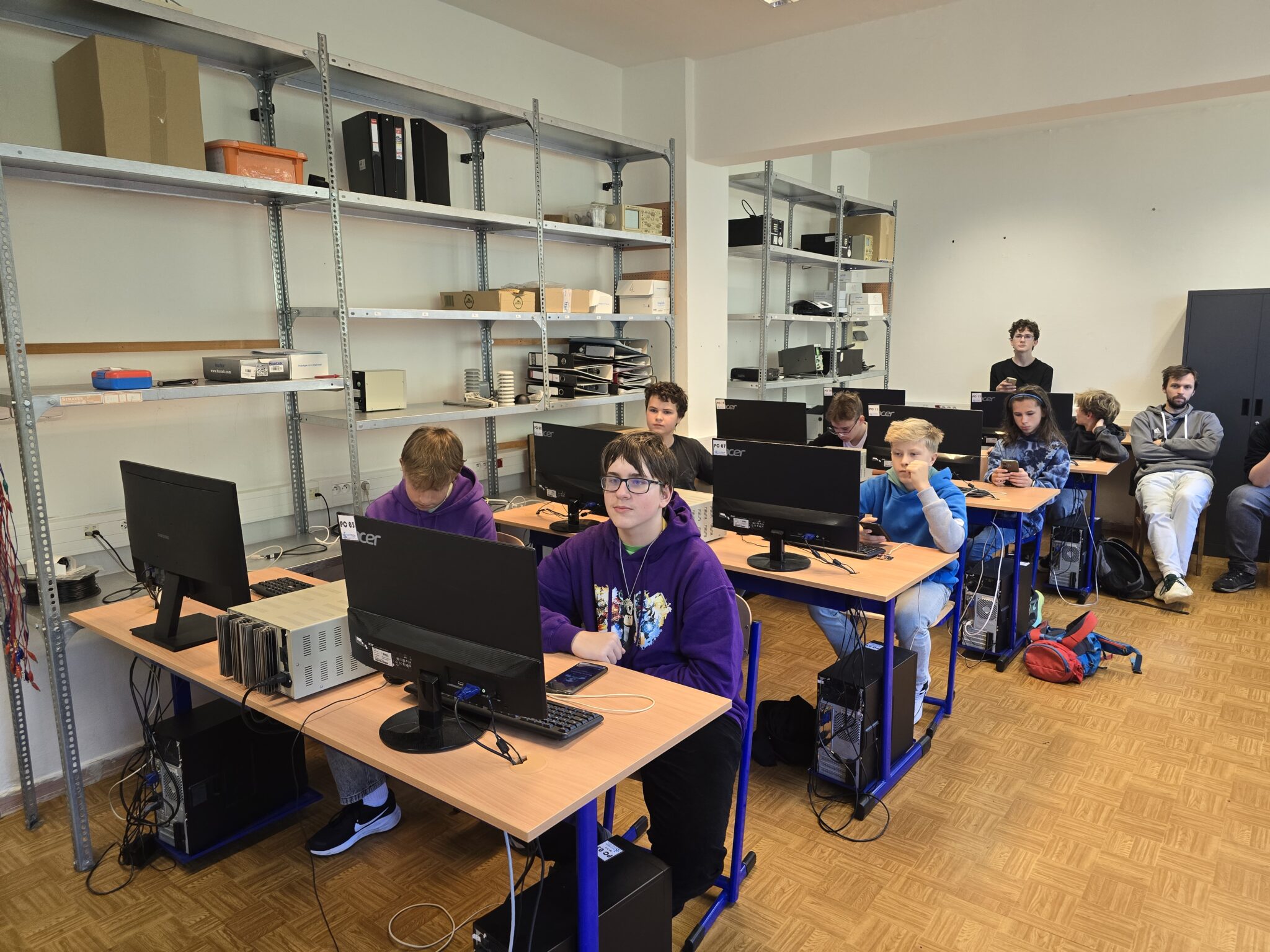 kluci na soutěži