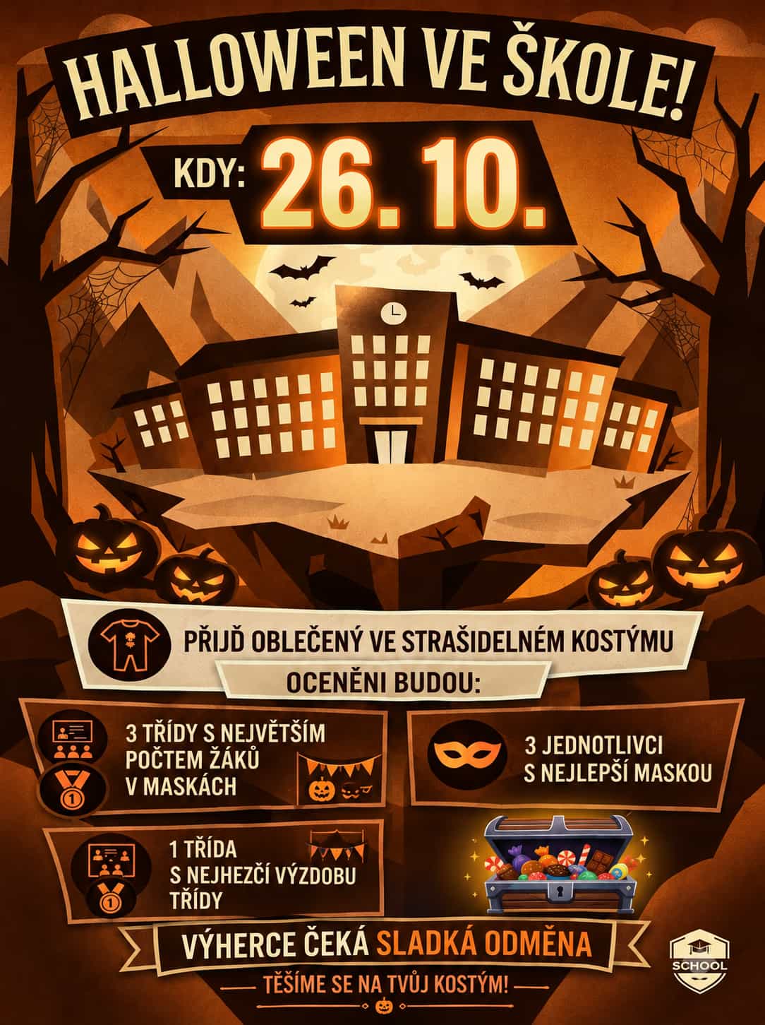 plakát halloween 2026